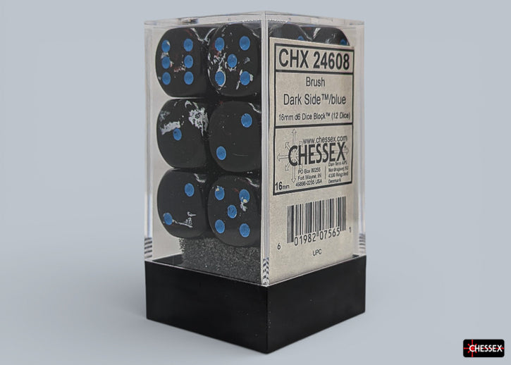 Chessex 16mm d6 Dice Block (12 dice)