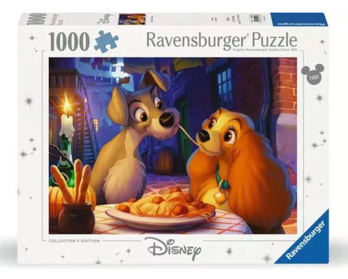 Disney Collector's Edition: Lady and the Tramp 1000-piece Puzzle