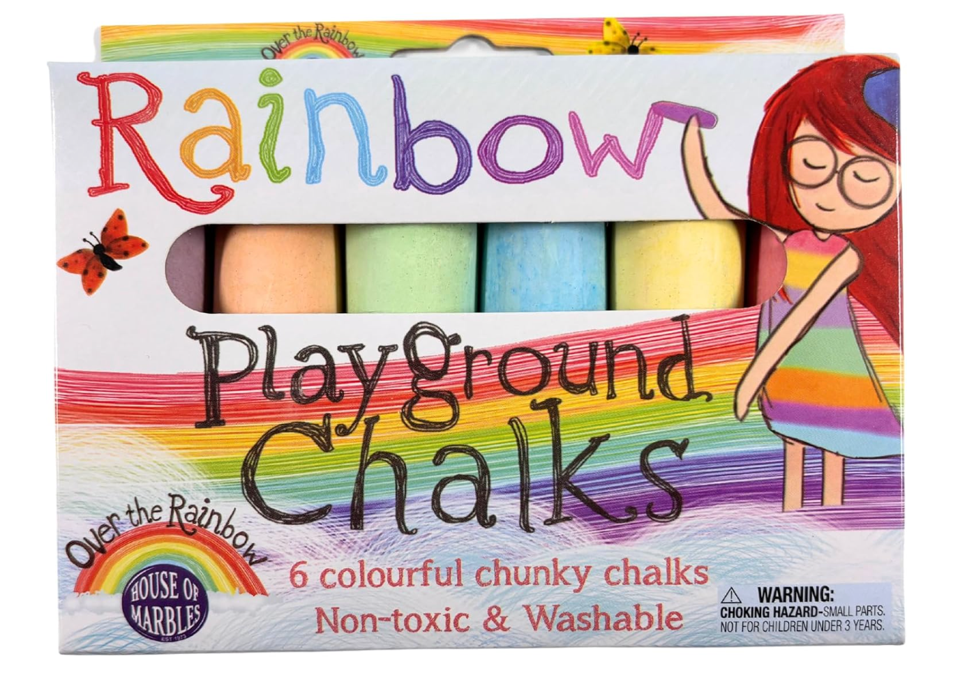 Rainbow Playground Chalks