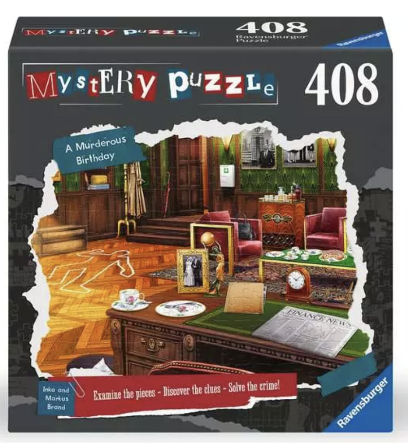 A Murderous Birthday Puzzle - 408 pieces