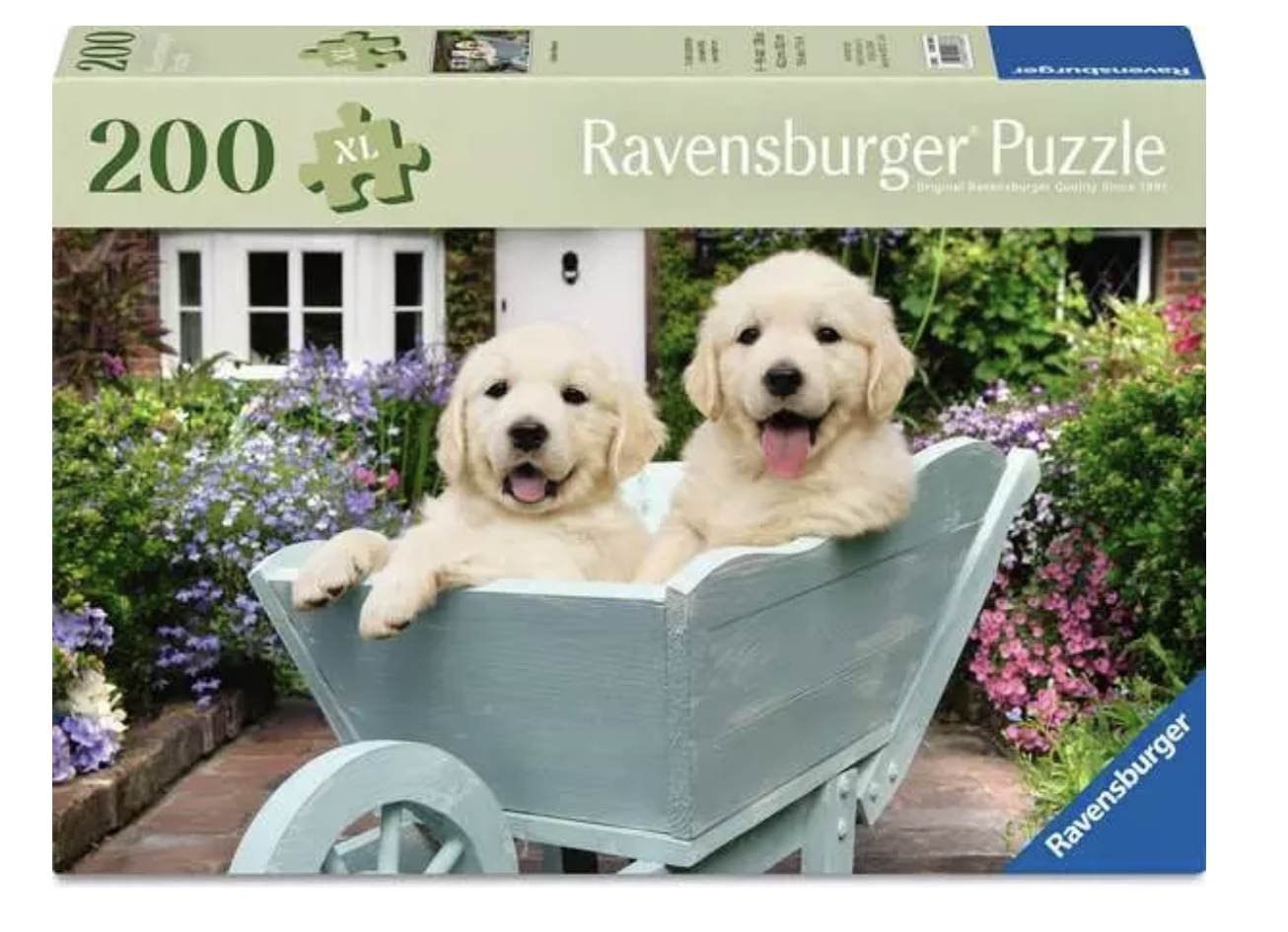 Golden Retriever puzzle - 200 XL piece