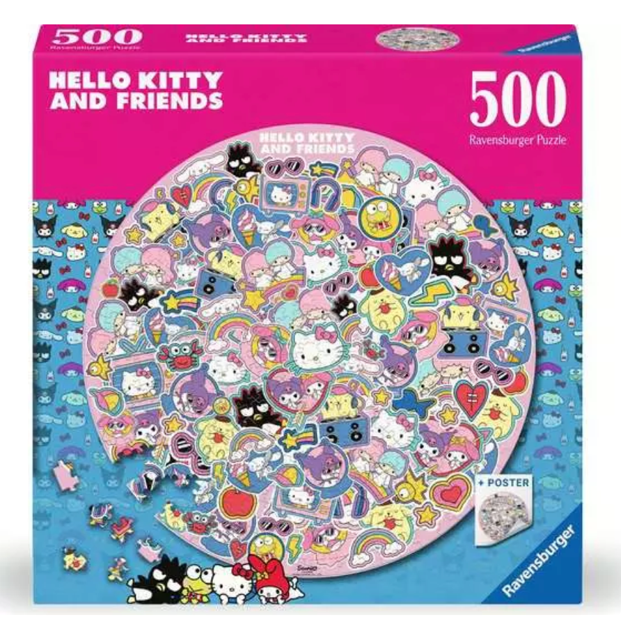 Hello Kitty and Friends Puzzle - 500 piece