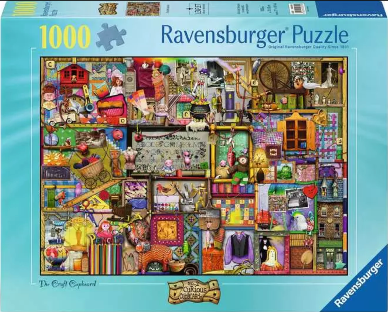 Ravensburger The Craft Cupboard 1000 Piece Puzzle