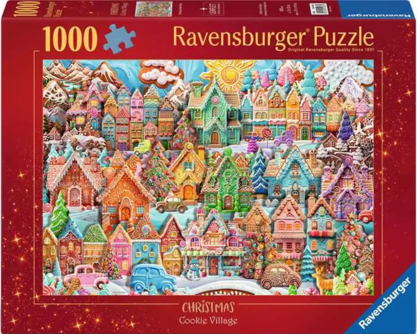 Ravensburger Christmas Cookie Village 1000 Piece Puzzle