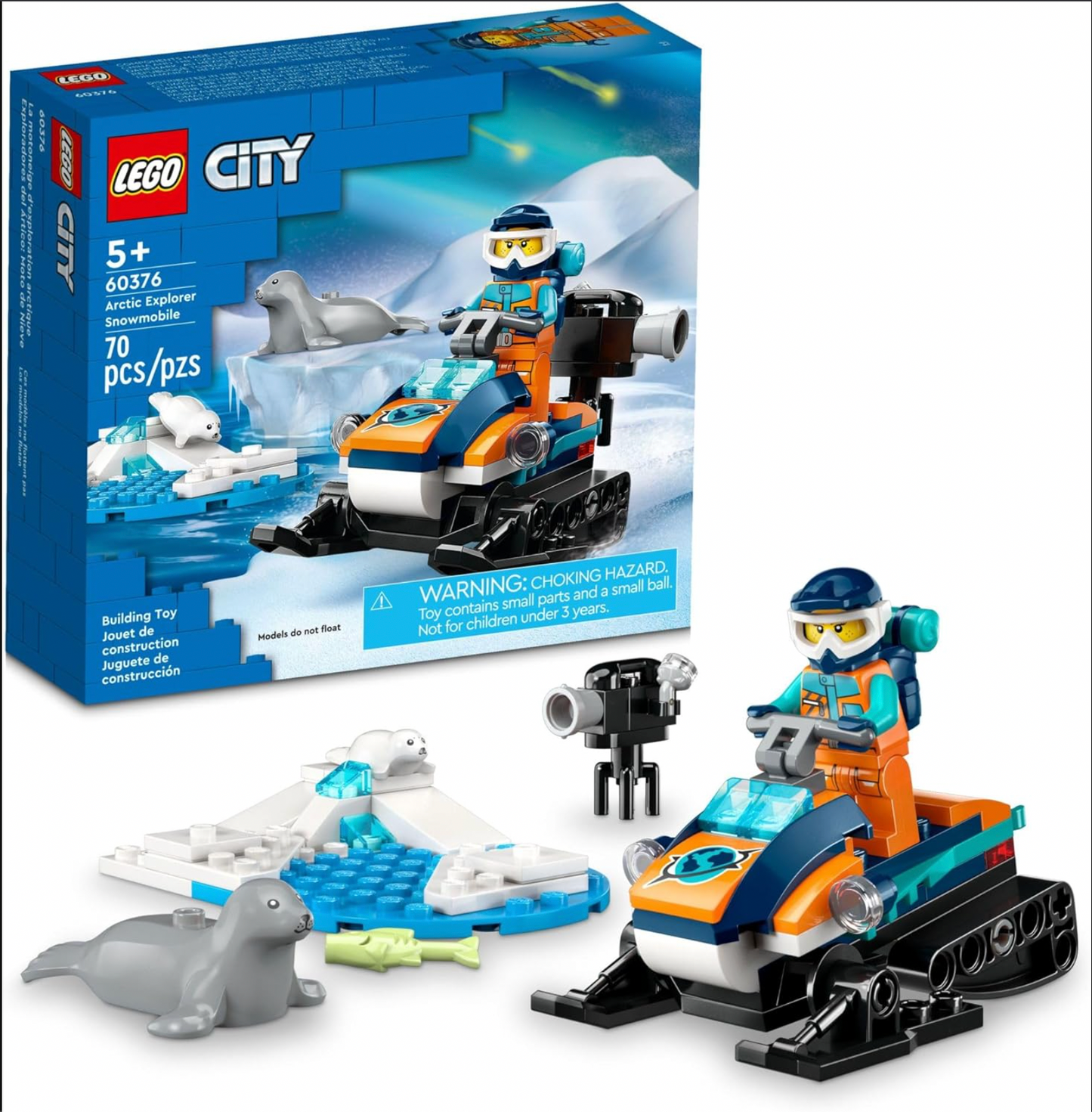 LEGO City Arctic Explorer Snowmobile