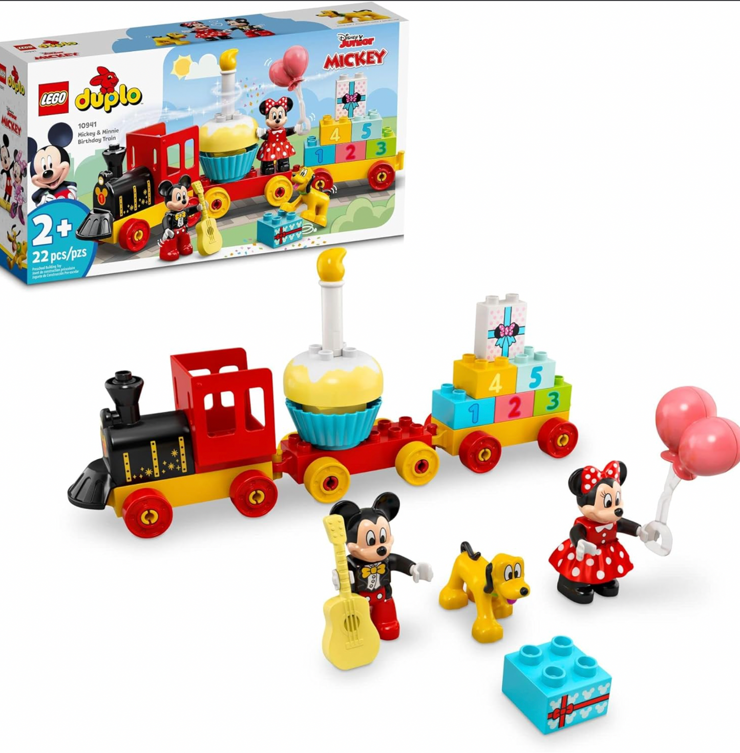 LEGO DUPLO Disney Mickey & Minnie Mouse Birthday Train
