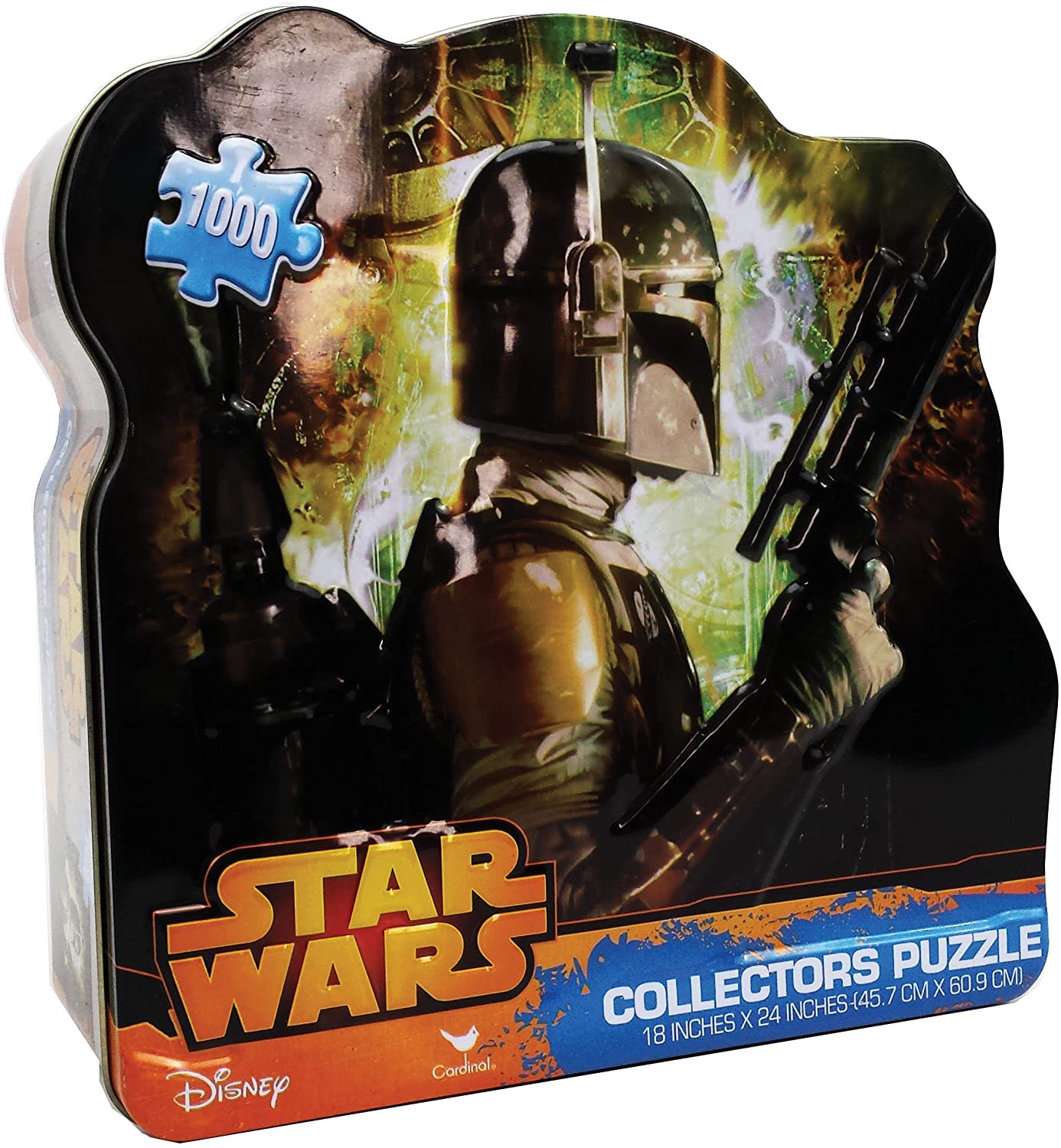 Boba Fett 1000-Piece Collectors Puzzle in Tin