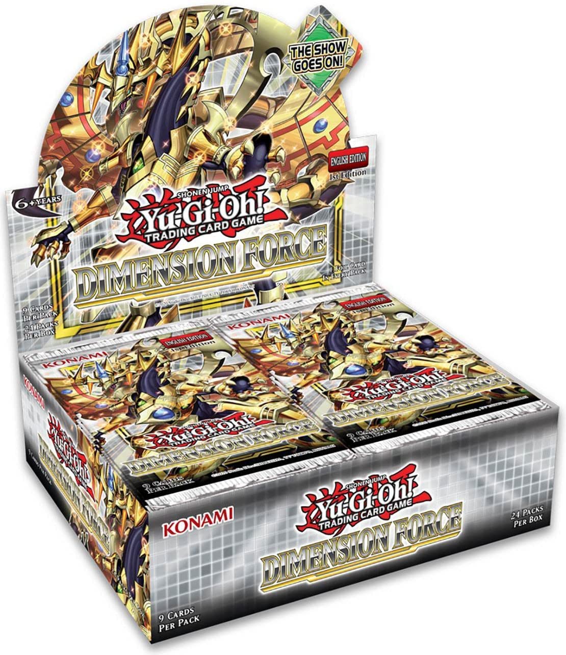 Yu-Gi-Oh Dimension Force Booster Display Box