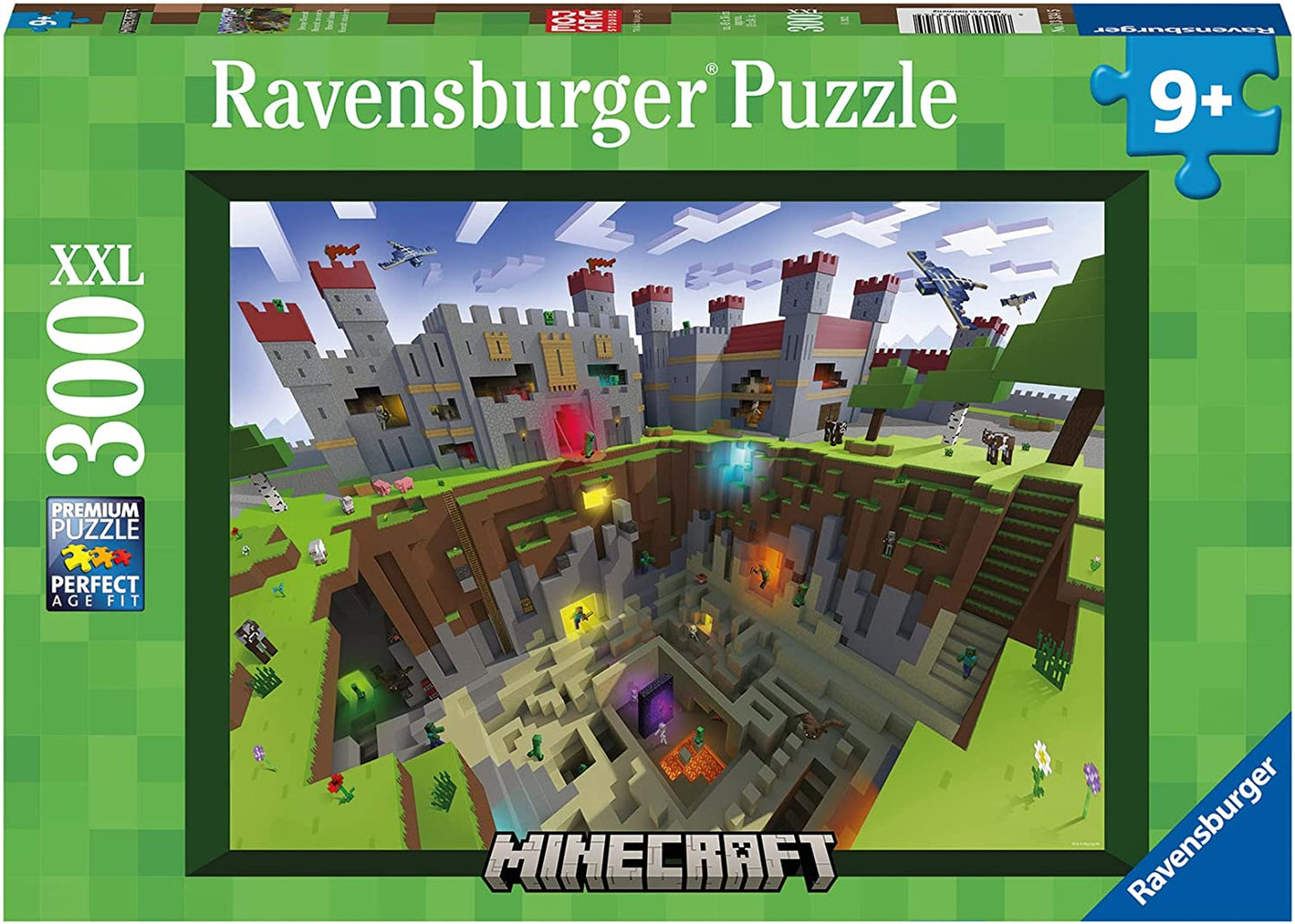 Minecraft Cutaway - 300 Piece Puzzle