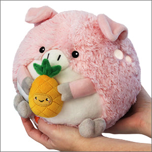 Mini Squishable Pig with a Pineapple
