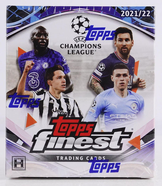 2021/22 Topps Finest - EUFA Champions League Soccer Hobby Box