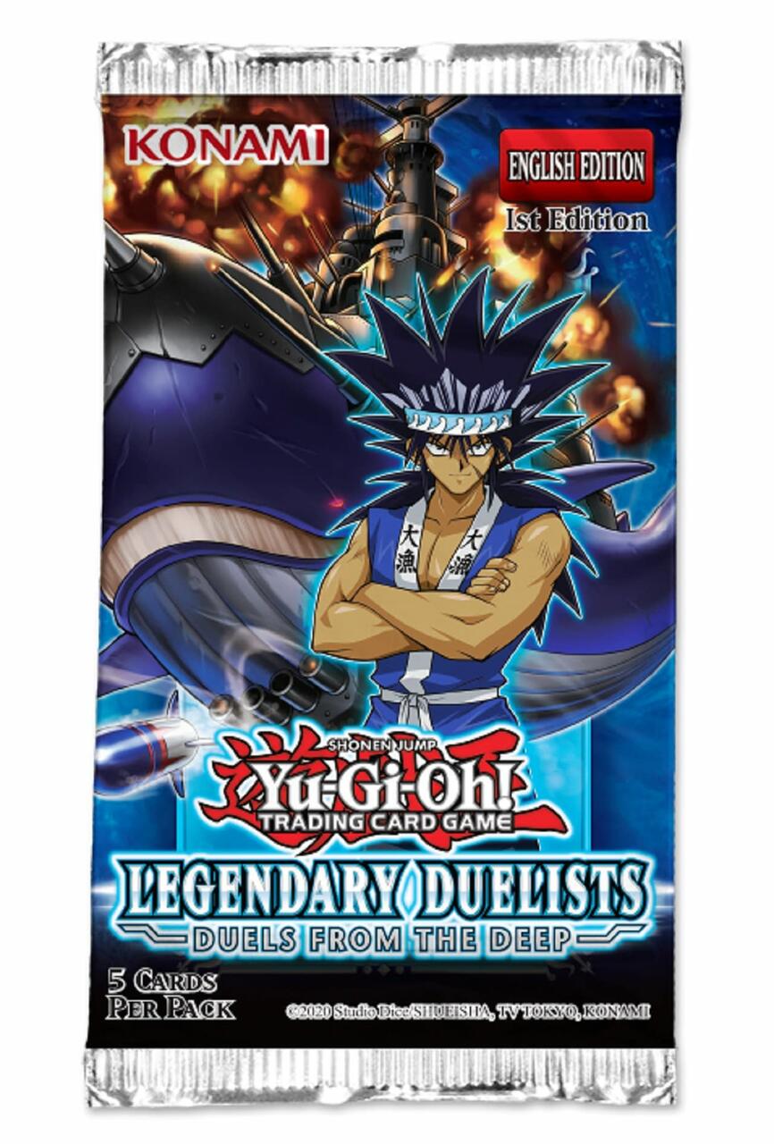 Yu-Gi-Oh Legendary Duelists Duels From the Deep Booster Pack