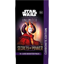 Star Wars Unlimited : Secrets of Power - Carbonite Booster Pack