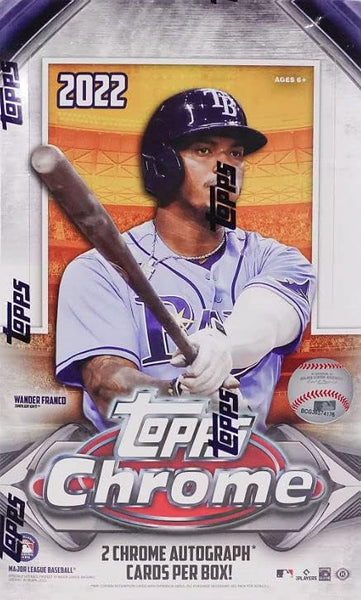 Copy of 2022 Topps Chrome Baseball Cards Hobby Box