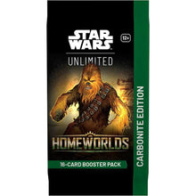 Star Wars Unlimited : Homeworlds - Carbonite Booster Pack