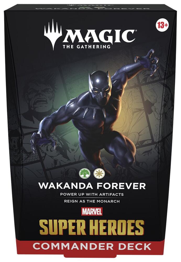 Marvel Superheroes Commander decks