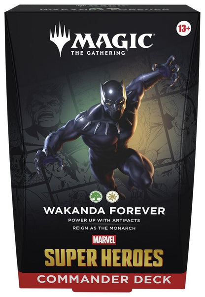 Marvel Superheroes Commander decks
