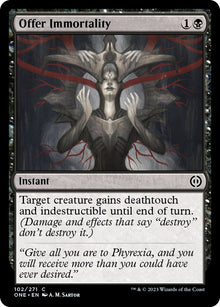 Offer Immortality