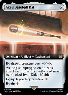 Ace's Baseball Bat (Extended Art) (Surge Foil)