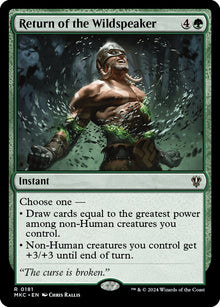 Return of the Wildspeaker