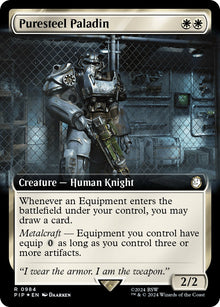 Puresteel Paladin (Extended Art) (Surge Foil)