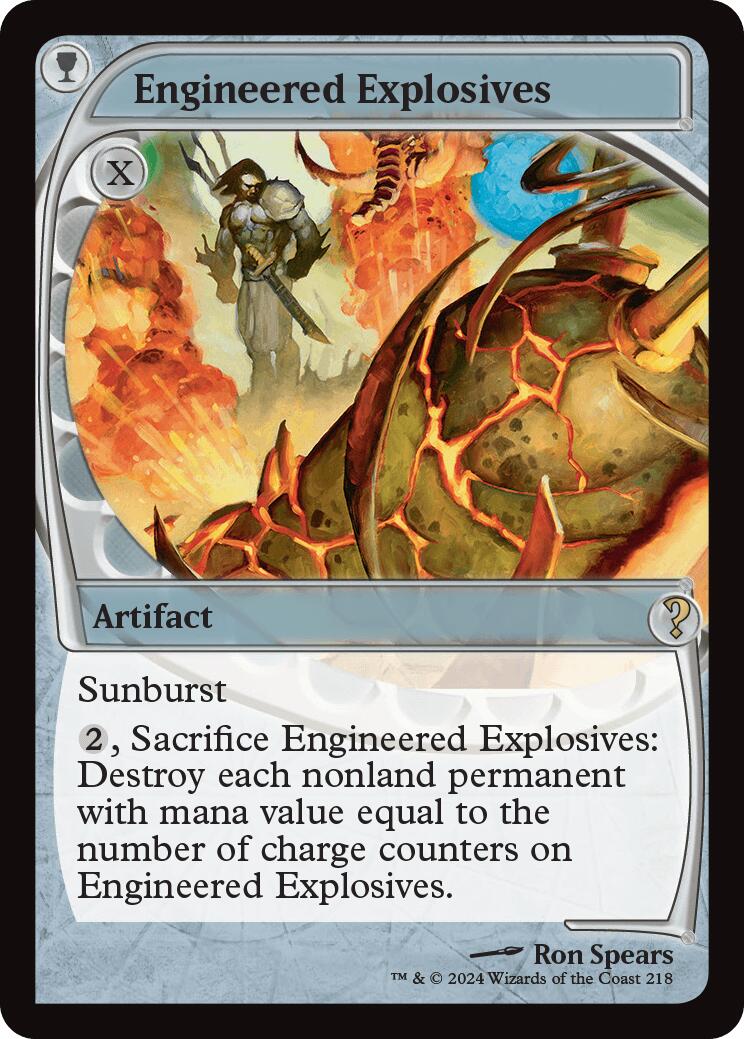 Engineered Explosives (Future Sight)
