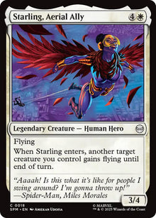 Starling, Aerial Ally