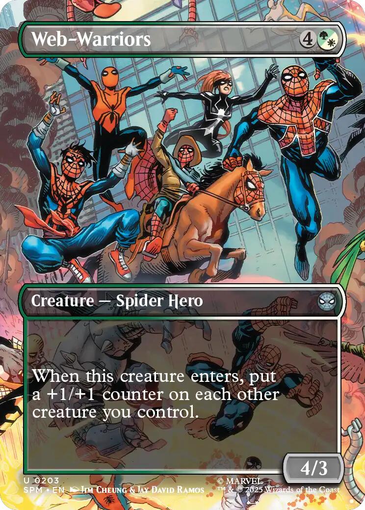 Web-Warriors (Borderless)