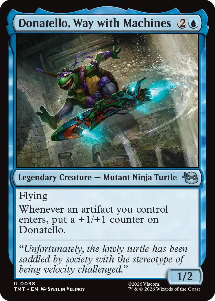 Donatello, Way with Machines