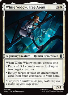White Widow, Free Agent