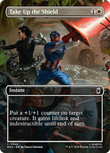 Take Up the Shield (Borderless)