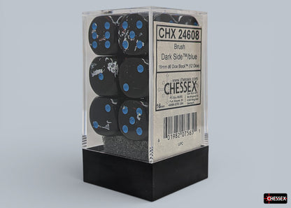 Chessex 16mm d6 Dice Block (12 dice)