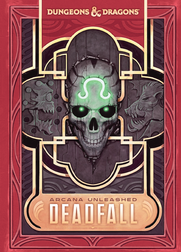 Dungeons & Dragons : Arcana Unleashed : Deadfall Adventure Expansion : Alt Art Cover*