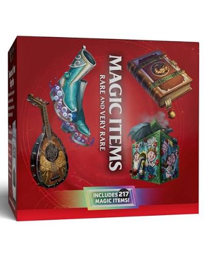 Dungeons & Dragons : Magic Items : Rare and Very Rare