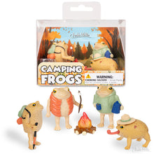 Frogs Camping - set of 5