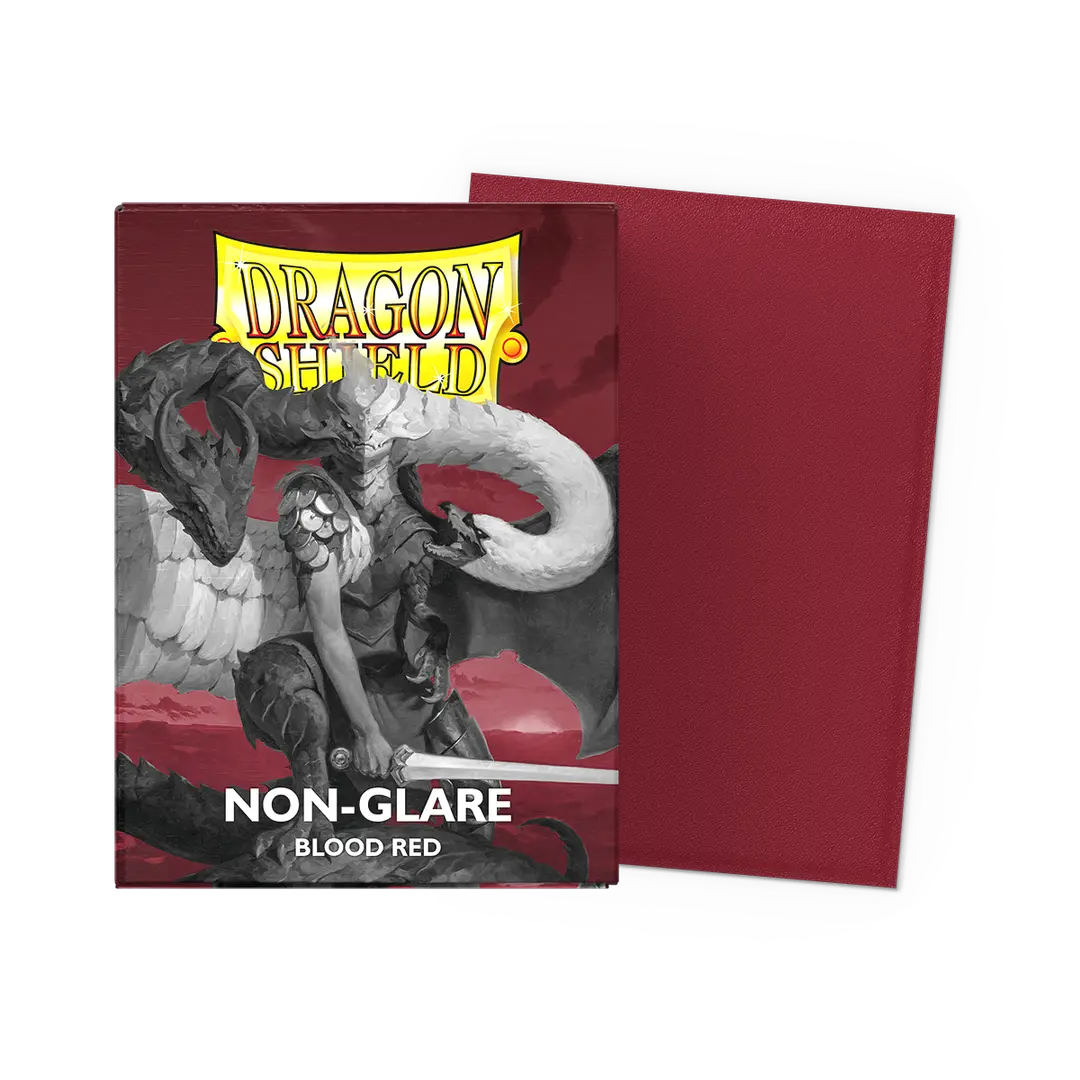 DragonShield Blood Red - Non-Glare - Matte Sleeves