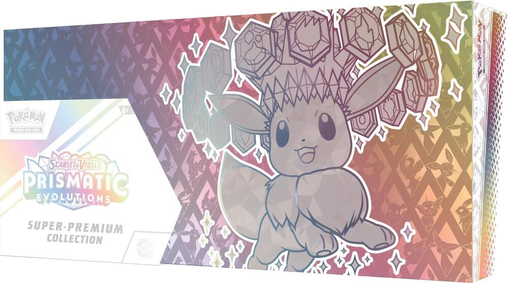 Pokémon Scarlet & Violet Prismatic Evolution Super-premium collection