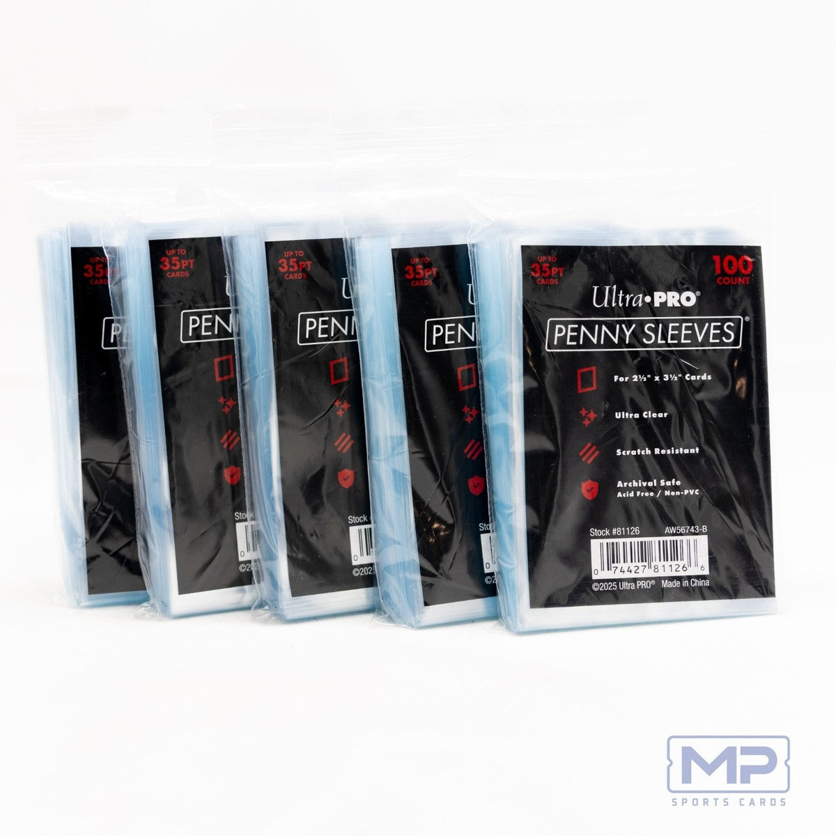 Ultra Pro Penny Sleeves (100ct) -One Pack
