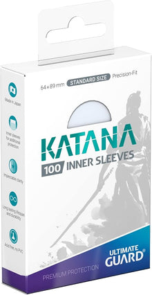 Ultimate Guard: Standard Size Precision Fit Katana Inner Sleeves - transparent