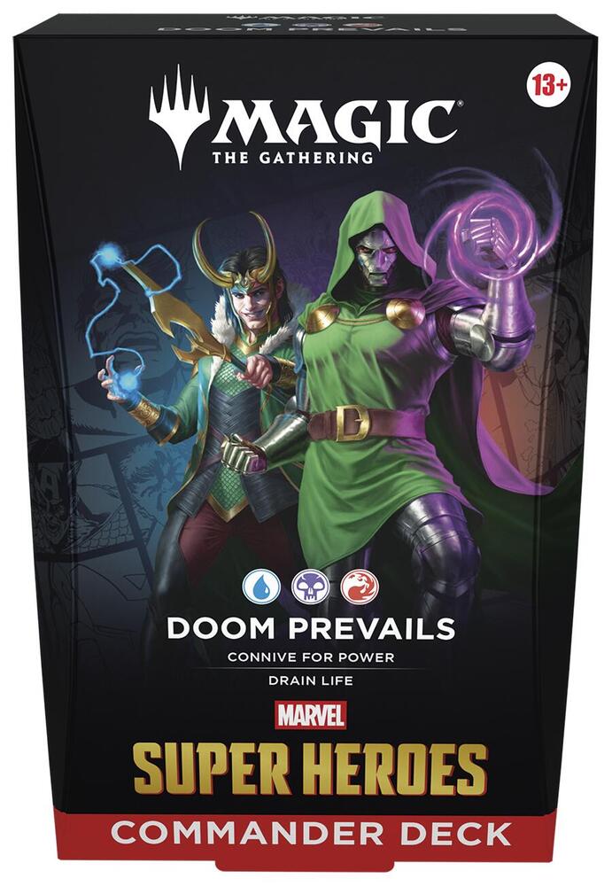 Marvel Superheroes Commander decks