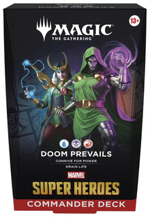 Marvel Superheroes Commander decks