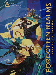 D&D Forgotten Realms: Heroes of Faerûn - Player Expansion - Alternate Art Cover