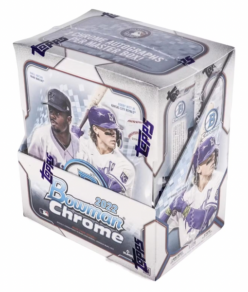 2022 Topps Bowman Chrome Baseball Hobby Box