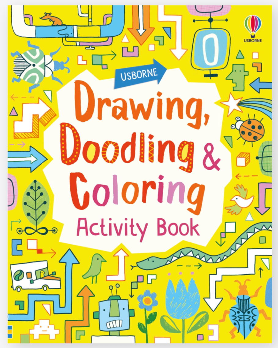 Drawing, Doodling & Coloring Activity Book