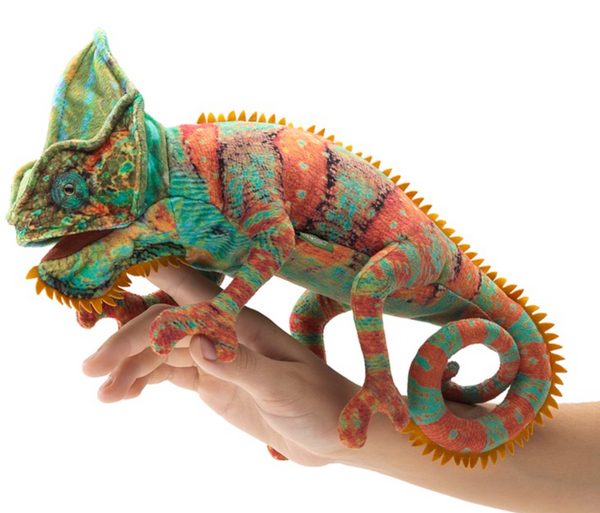 Small Chameleon Folkmanis Puppet