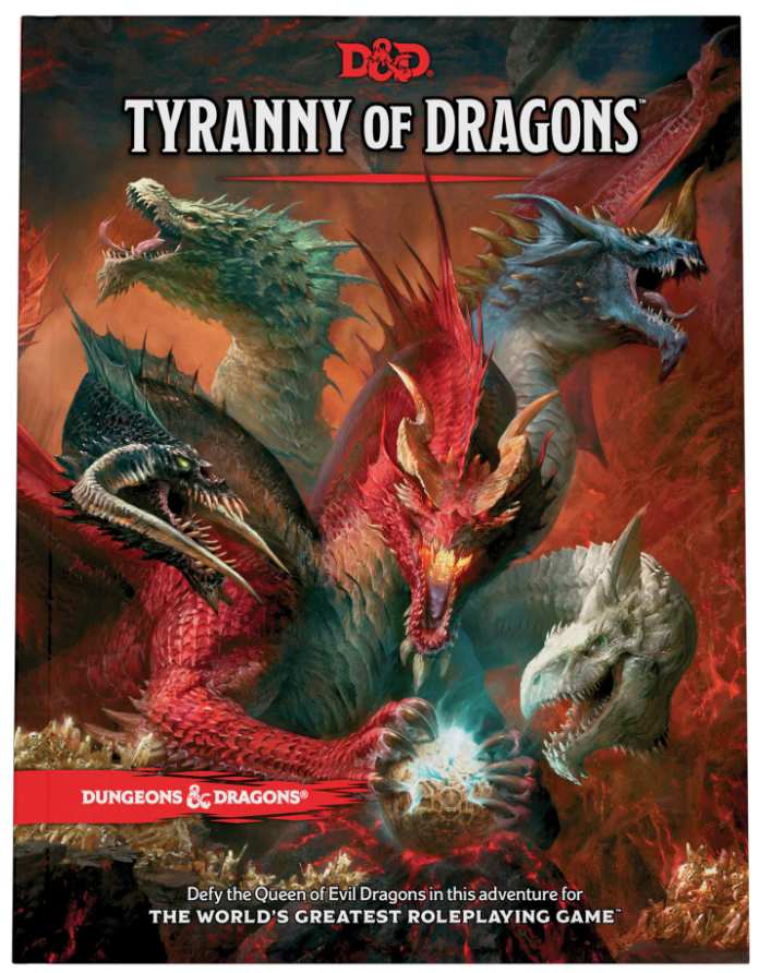 Dungeons & Dragons: Tyranny of Dragons Adventure Book, Hardcover