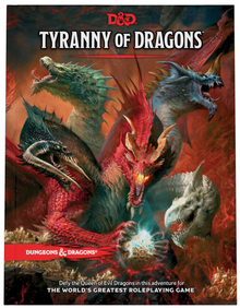 Dungeons & Dragons: Tyranny of Dragons Adventure Book, Hardcover
