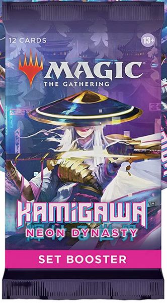 Magic The Gathering: Kamigawa Neon Dynasty Set Booster - One Pack