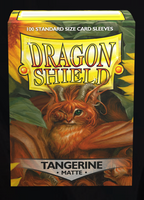 Dragon Shield Tangerine 100 Matte Sleeves