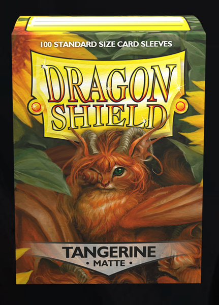 Dragon Shield Tangerine 100 Matte Sleeves